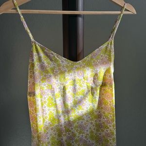 Zara spring color dress